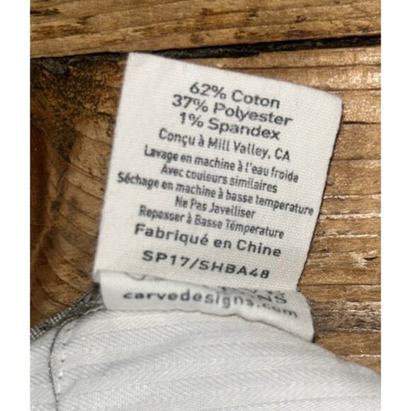 Carve Design Women’s Size 4 Olive Cuffed Bermuda Shorts NWOT - Picture 7 of 8